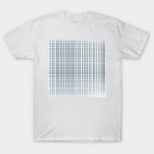 Thin Blue Lines Crosshatch T-Shirt